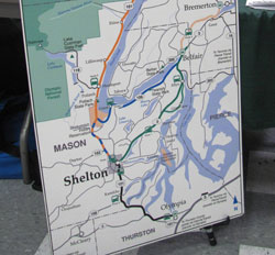 Mason and Thurston County Map